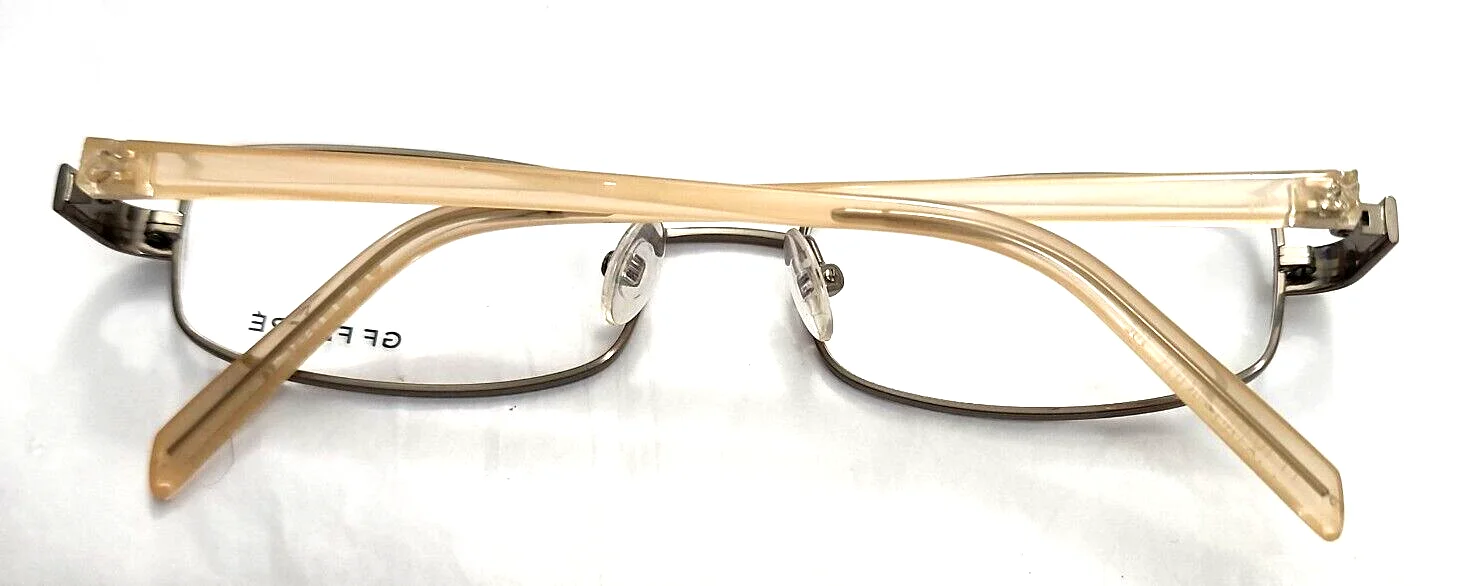 Gianfranco GF Ferre FF10103 Gunmetal Rectangle Eyeglasses Frames 52-17 135 New 4