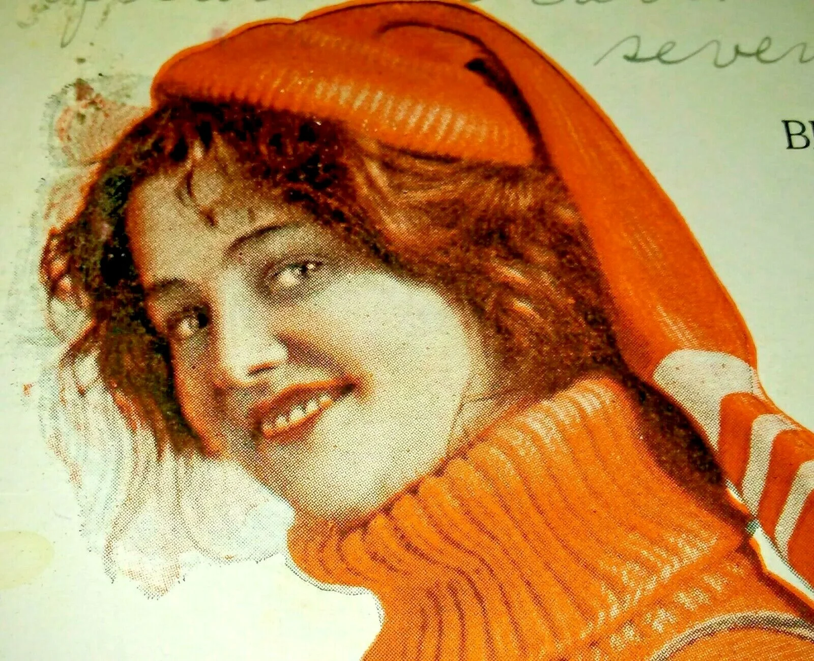 GIBSON GIRL 1907 SO EASY EYEGLASSES AD CARD Optician Poughkeepsie New York Skate