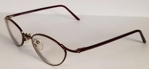 Giorgio Armani 1010 1185 Red Metal/Plastic Eyeglass Frames 48□17-130 ITALY VTG
