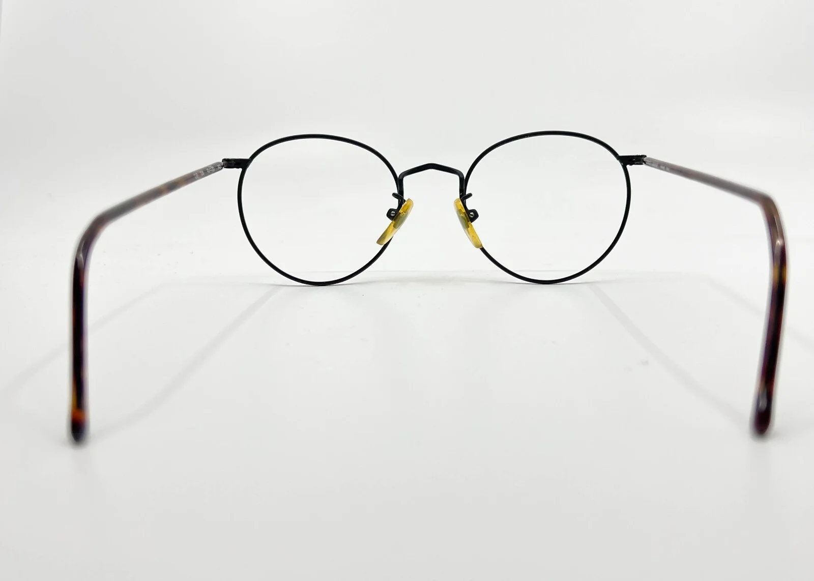 Giorgio Armani 138 706 Eyeglasses Frames Brown Tortoise Brown Round 49-20-140 4