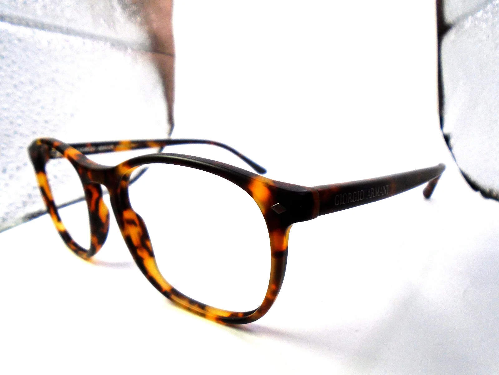 Giorgio Armani AR 7003 5492 Matte Brown Havana 52-18-145 Mens Eyeglasses Frames 3