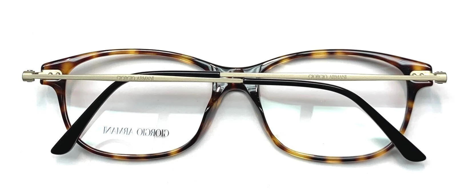Giorgio Armani AR 7007 5018 Eyeglasses Glasses Brown Tortoise & Matte Gold 54mm 2
