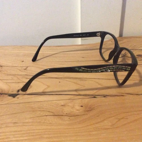 Giorgio Armani AR 7013-B 5091 5317 140 Black 53mm Eyeglasses Frames Only Italy 4