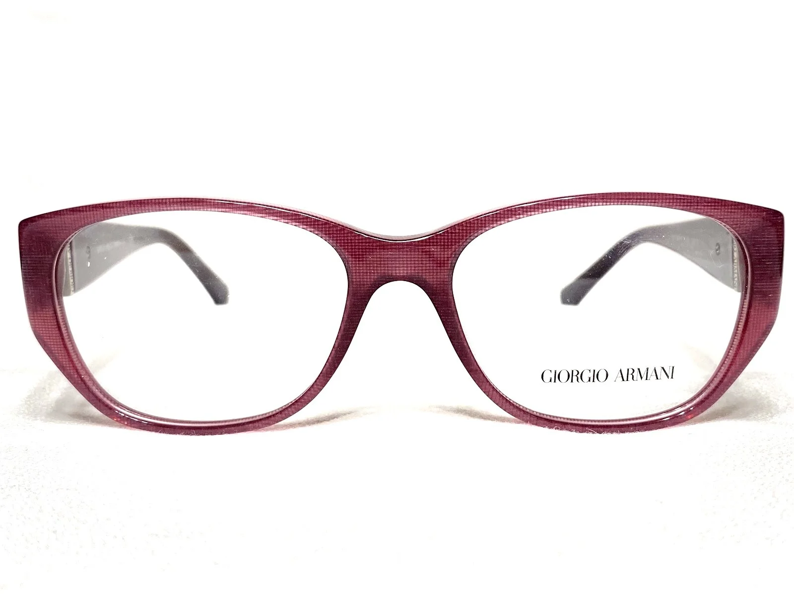 Giorgio Armani AR 7016H 5157 Eyeglasses Glasses Cherry Fabric Effect 51mm