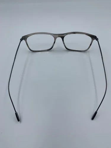 Giorgio Armani AR 7154 Striped Grey Ruthenium 5659 frames 55-17~145With Case 3