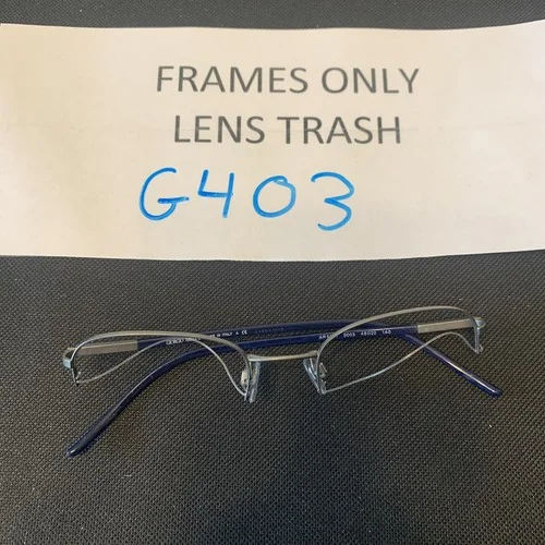 Giorgio Armani AR5093 3003 Matte Gunmetal Round EYEGLASSES FRAME 52-20-140 G403
