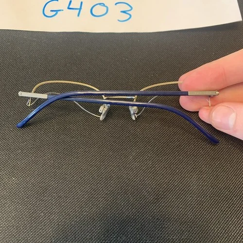 Giorgio Armani AR5093 3003 Matte Gunmetal Round EYEGLASSES FRAME 52-20-140 G403 3