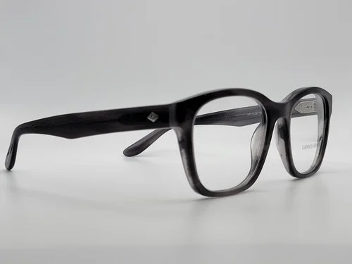 Giorgio Armani AR7229 5964 Men Striped Grey Eyeglass Frames 53-19-145