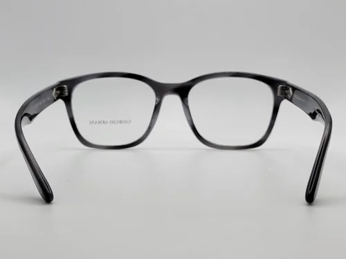 Giorgio Armani AR7229 5964 Men Striped Grey Eyeglass Frames 53-19-145 4