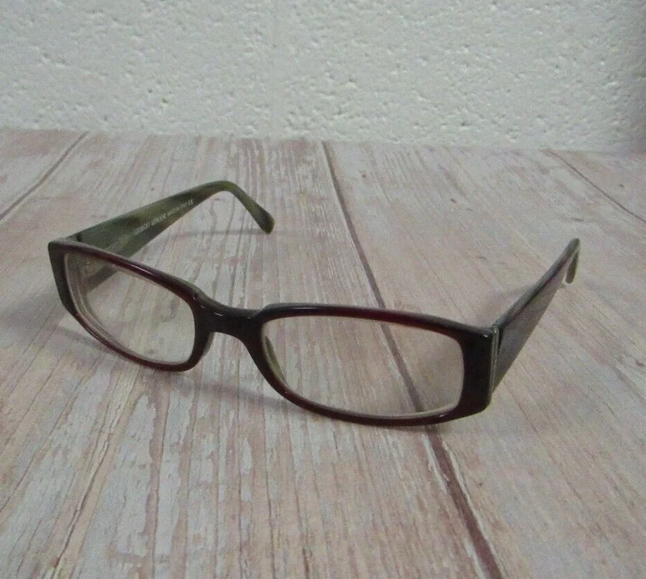 Giorgio Armani Burgundy Eyeglass Frames 2052 2