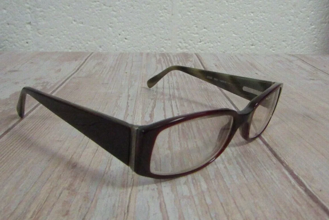 Giorgio Armani Burgundy Eyeglass Frames 2052 3