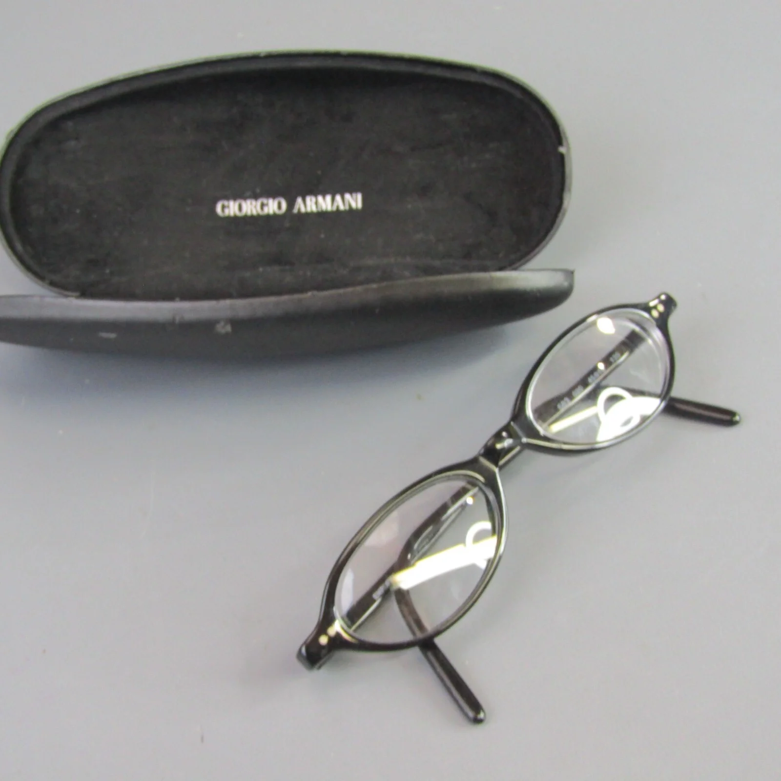 Giorgio Armani Emporio Eyeglass Frames Small Black 583 020 45-18 135 Italy