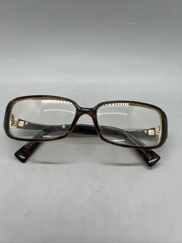 Giorgio Armani Eyeglass Frames Womens Italy Tortoise 50-17-140