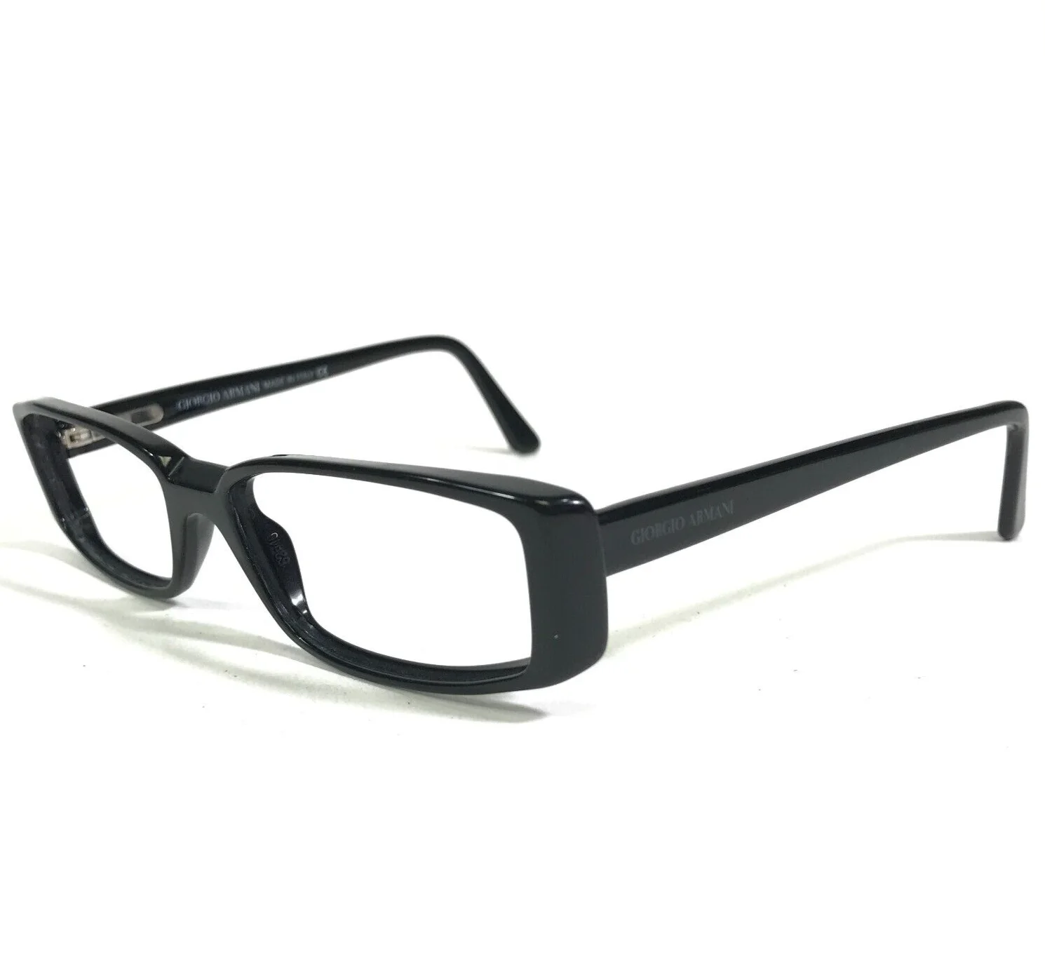 Giorgio Armani Eyeglasses Frames 2017 020 Black Square Full Rim 52-16-140