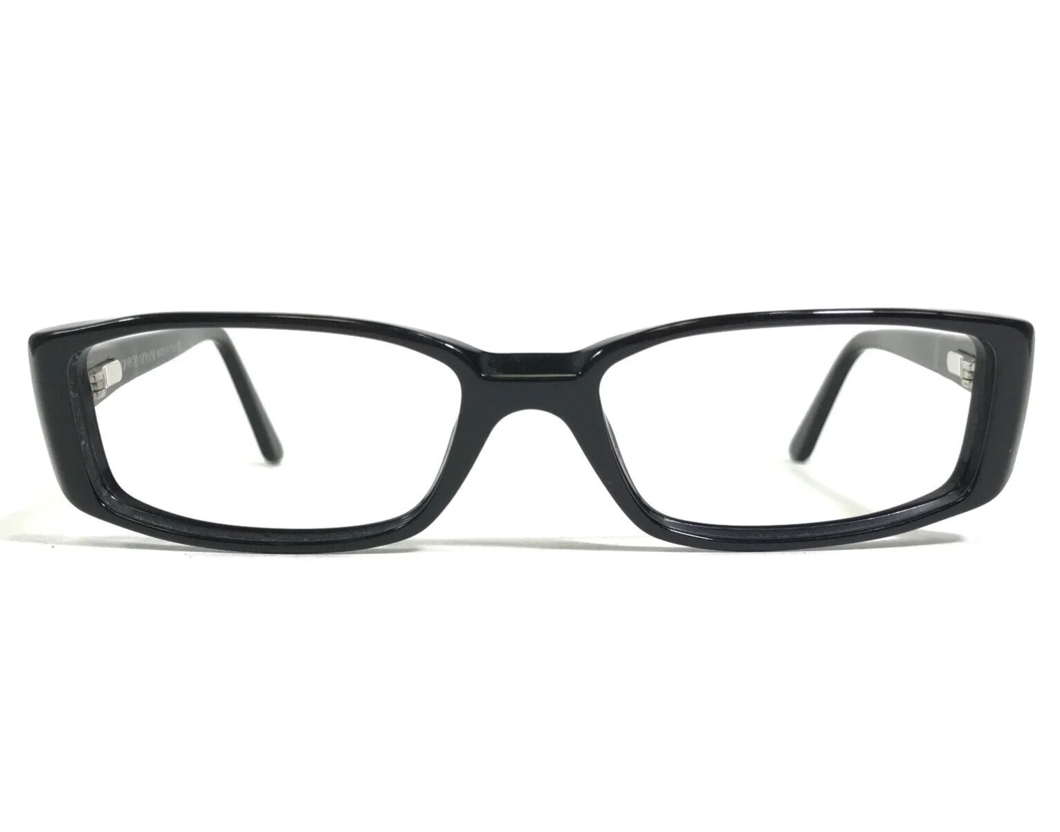 Giorgio Armani Eyeglasses Frames 2017 020 Black Square Full Rim 52-16-140 2