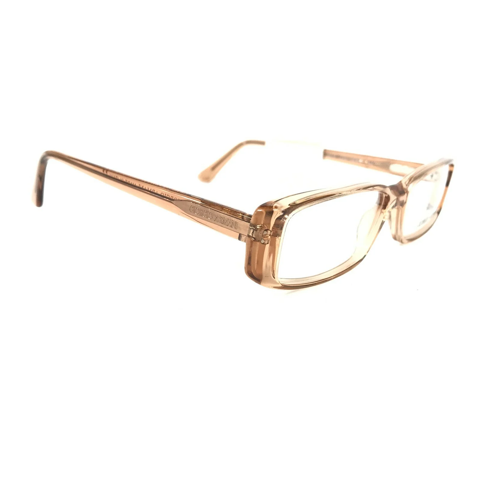 Giorgio Armani Eyeglasses Frames 2017 428 Clear Orange Rectangular 52-16-140 2
