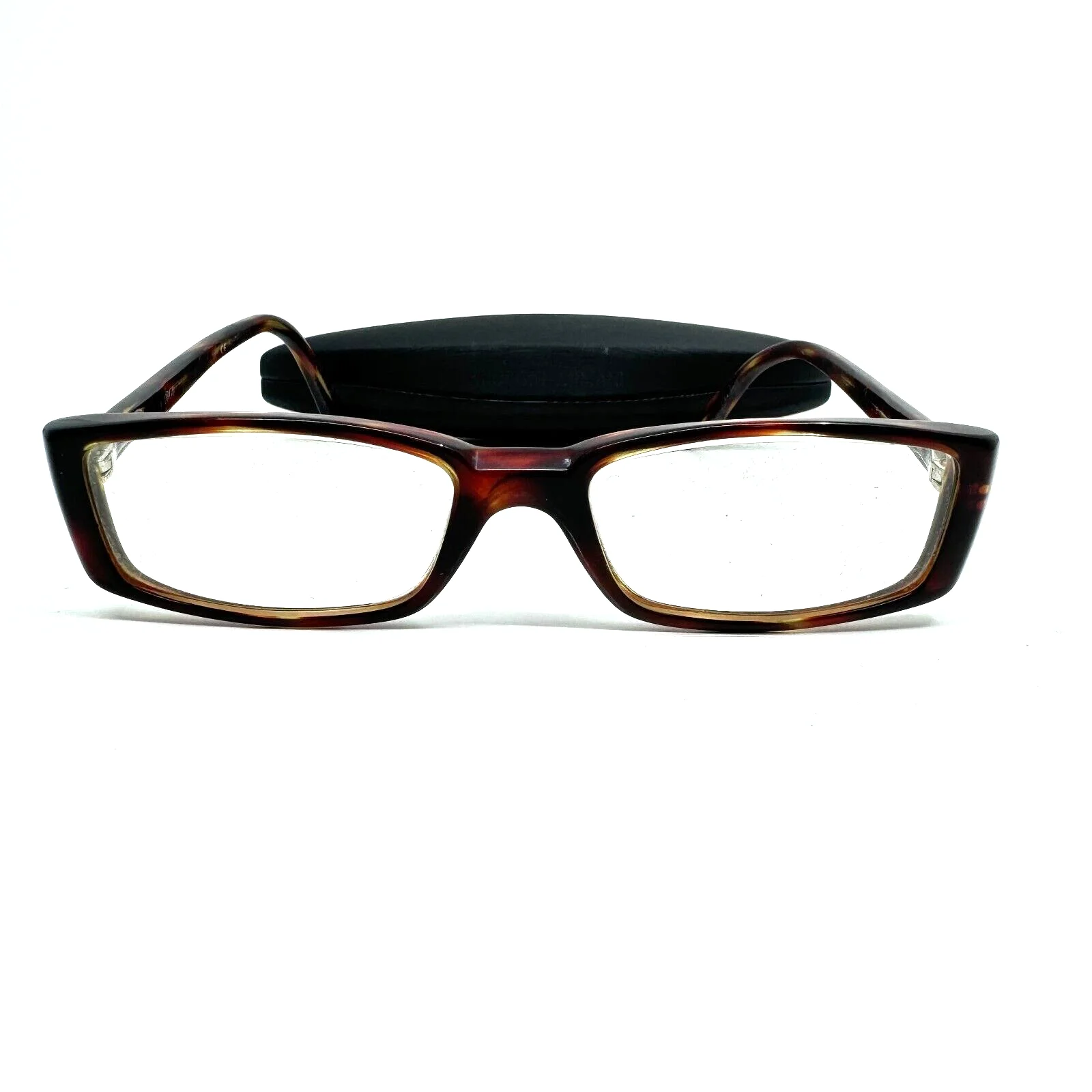 Giorgio Armani Eyeglasses Frames 2017 brown Rectangular 52-16-140 H9479