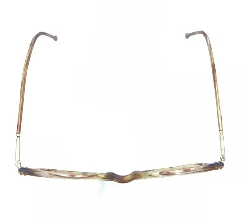 GIORGIO ARMANI Eyeglasses Frames Brown Tortoise round W/ Case 52-20-145 H9470 3
