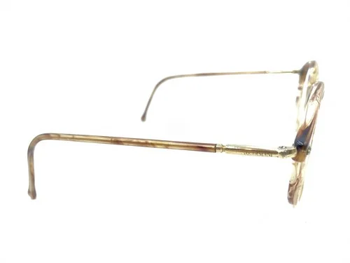 GIORGIO ARMANI Eyeglasses Frames Brown Tortoise round W/ Case 52-20-145 H9470 4