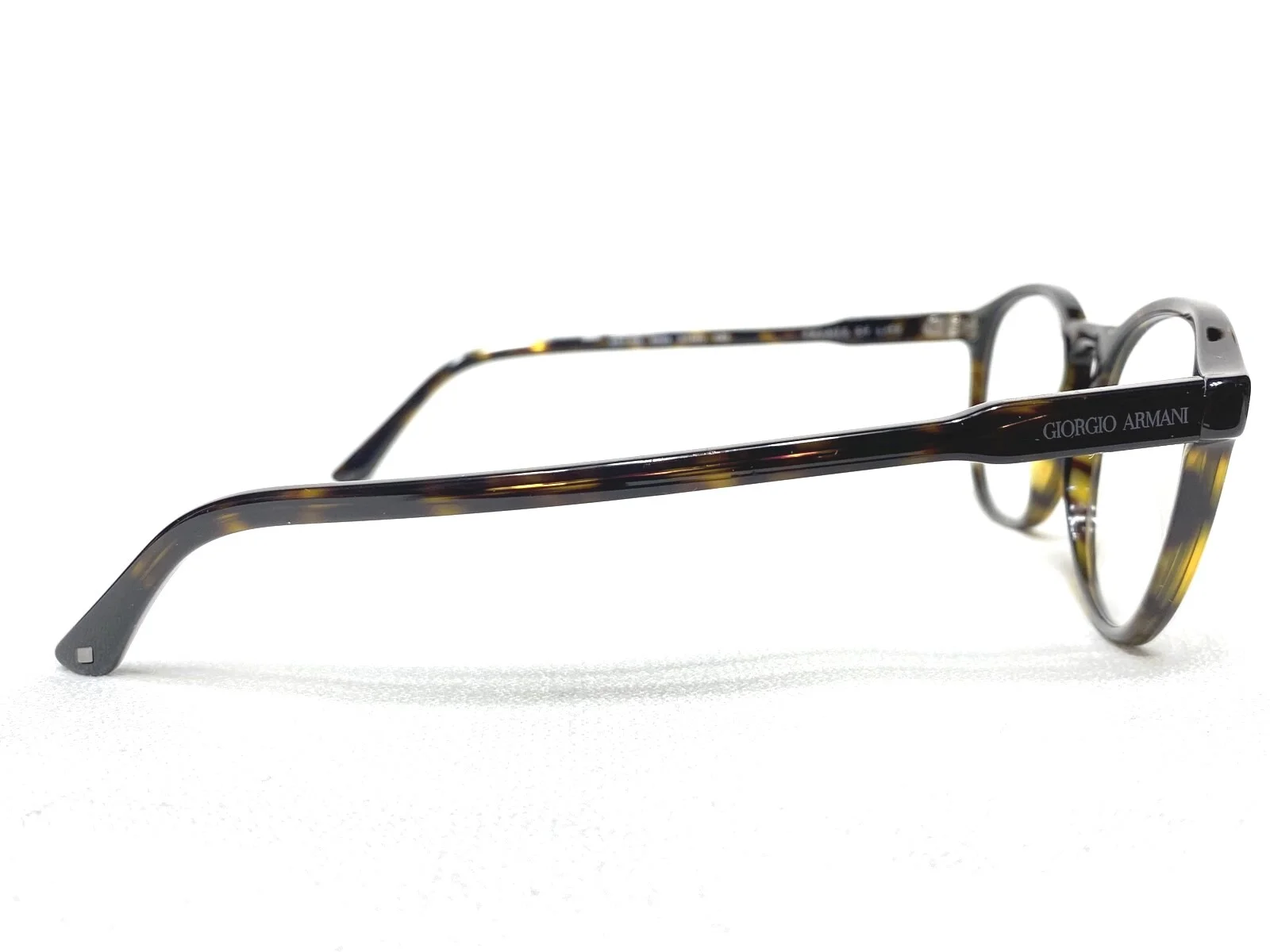 Giorgio Armani Frames Of Life Tortoise Shell And Gold Wire Eyeglasses Frames 3