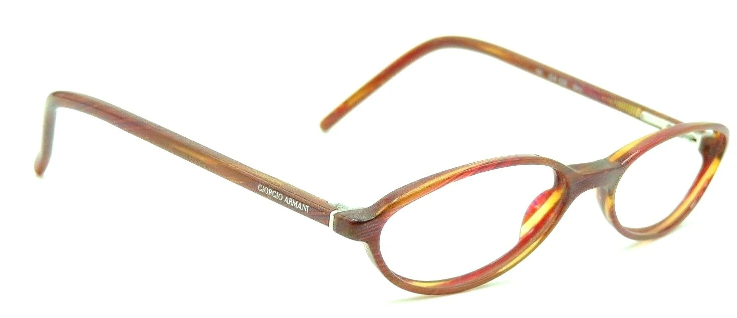 Giorgio Armani GA 128 Brown Stripe Eyeglass Frames