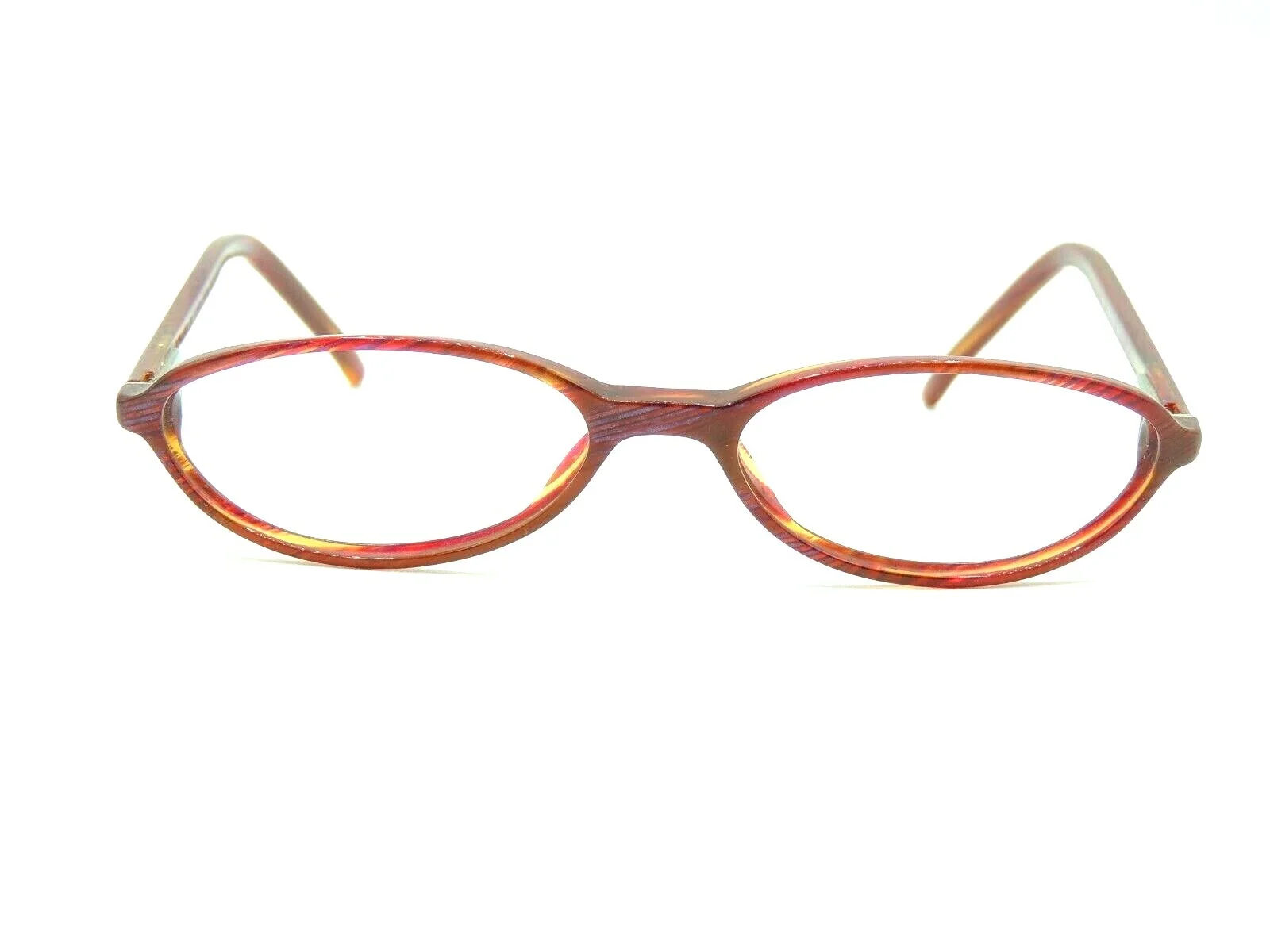 Giorgio Armani GA 128 Brown Stripe Eyeglass Frames 2
