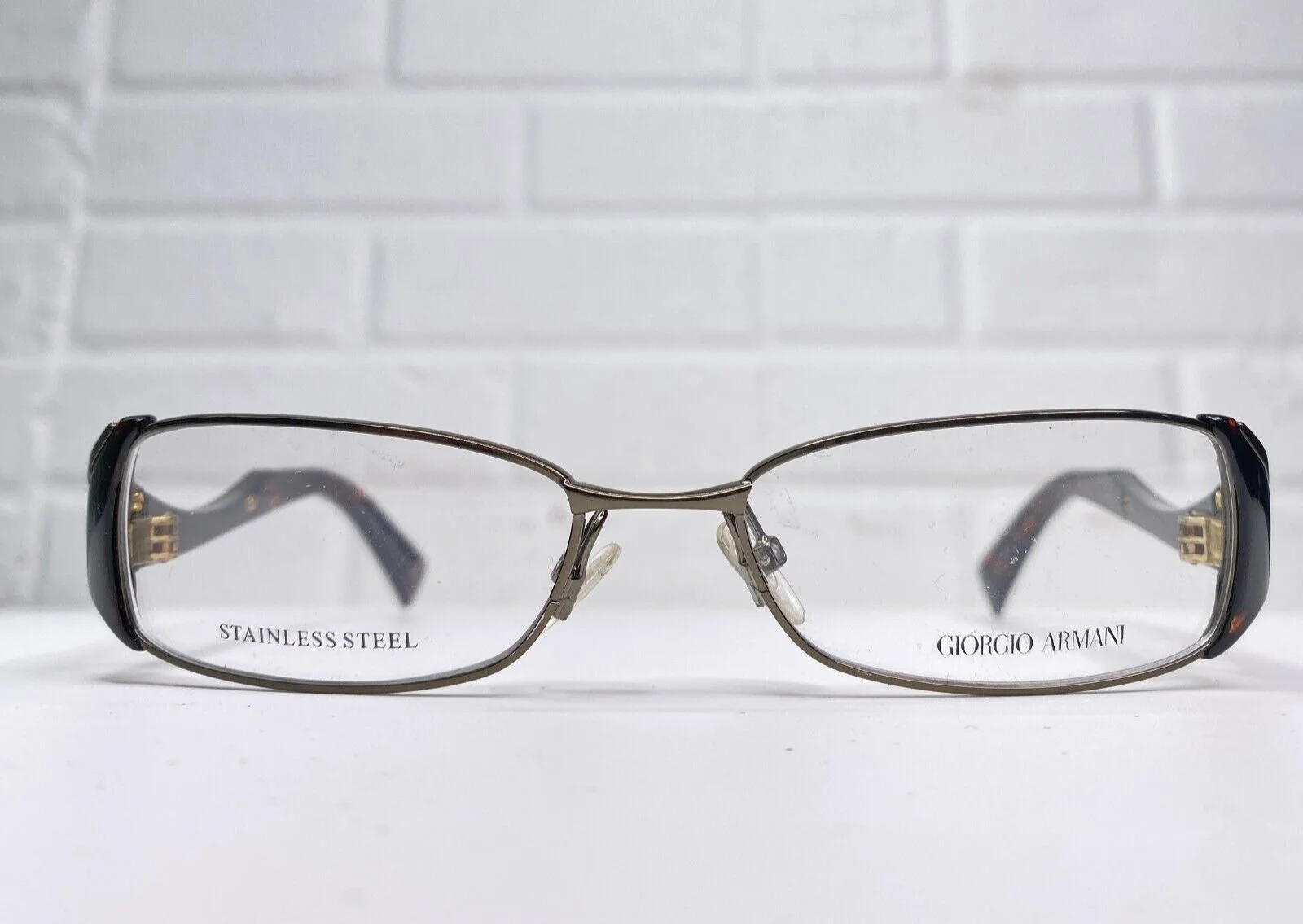 Giorgio Armani GA639 Eyeglasses Frames Brown Women