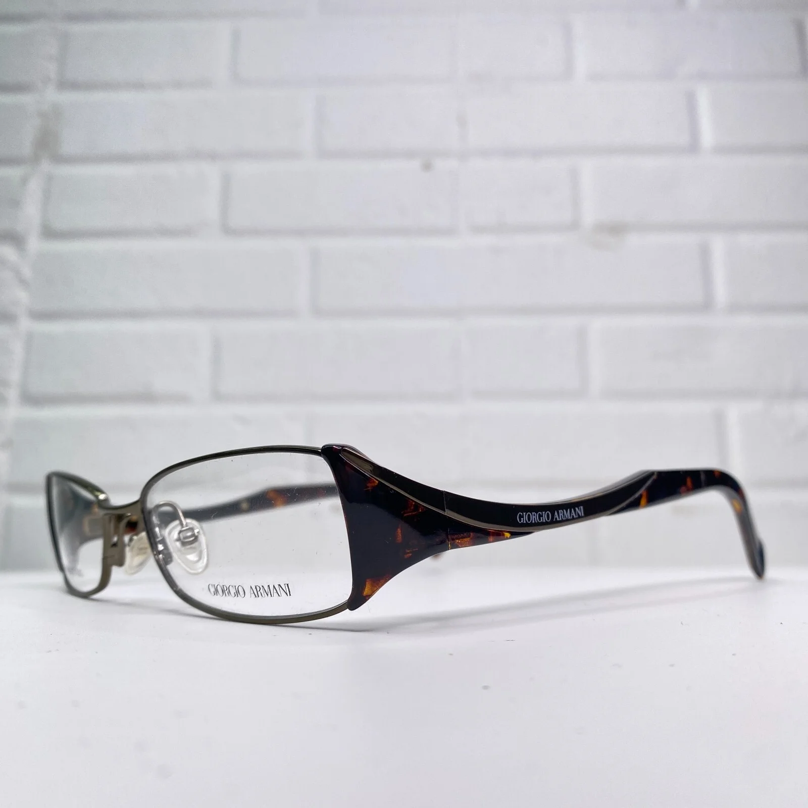 Giorgio Armani GA639 Eyeglasses Frames Brown Women 2