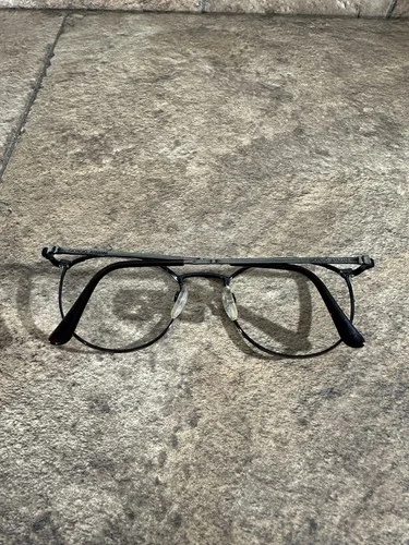 Giorgio Armani Italy 132 Gunmetal Gray Tortoise Metal Eyeglass Frames 51-19-135 4