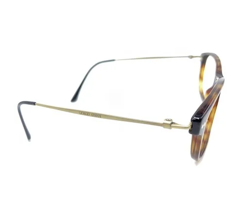Giorgio Armani Titanium Tortoise Brown Eyeglasses Frames 140 Italy Designer 4