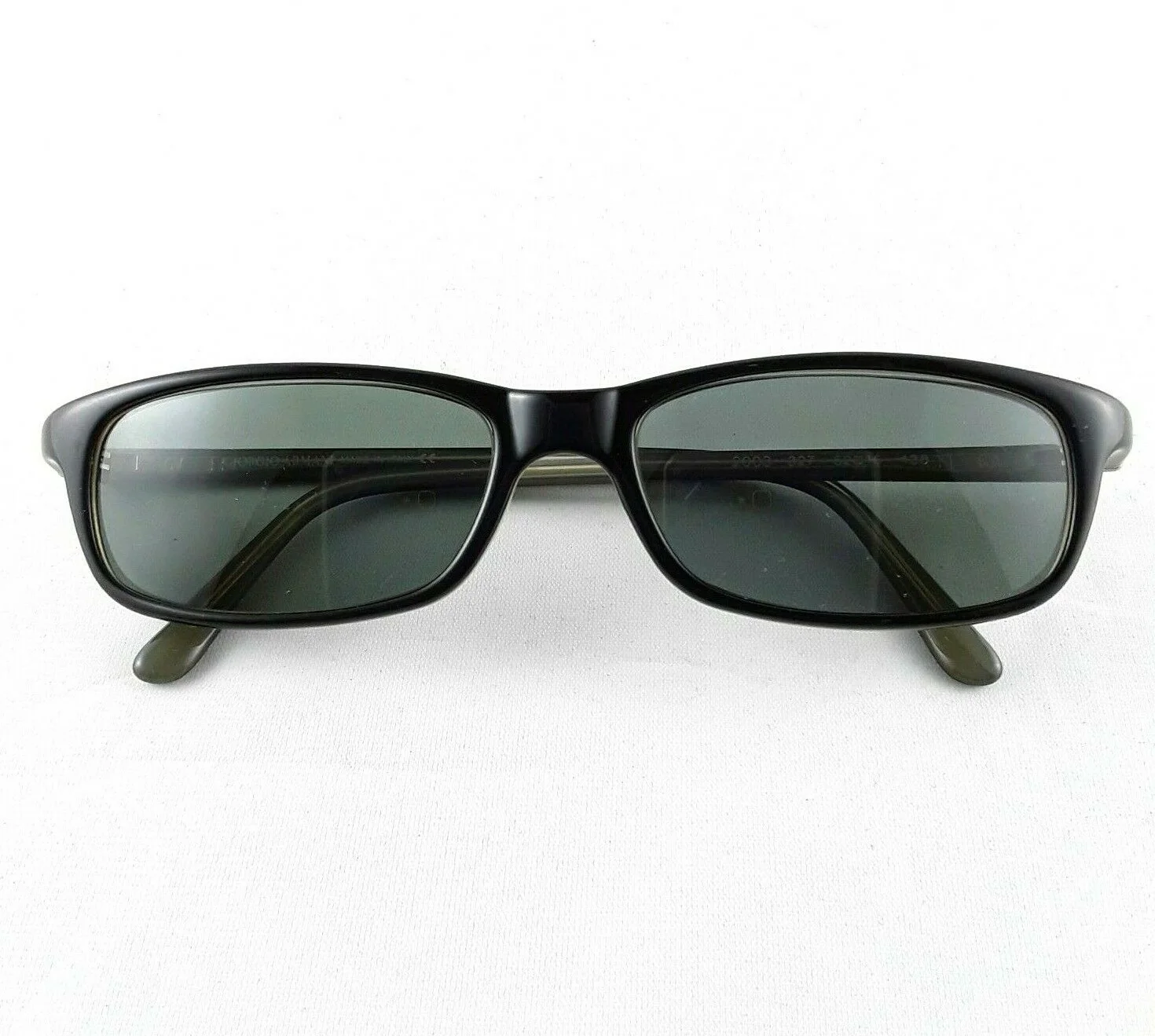 Giorgio Armani Unisex Two-Tone Eyeglass Frames 2003 52-16-135 Made in Italy