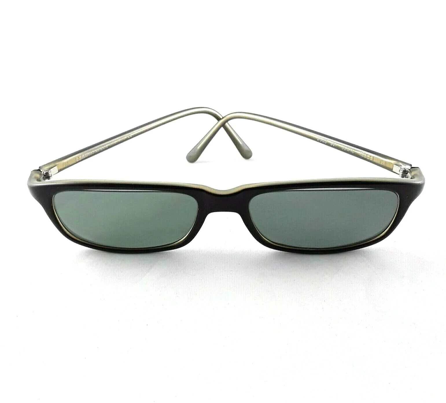 Giorgio Armani Unisex Two-Tone Eyeglass Frames 2003 52-16-135 Made in Italy 4