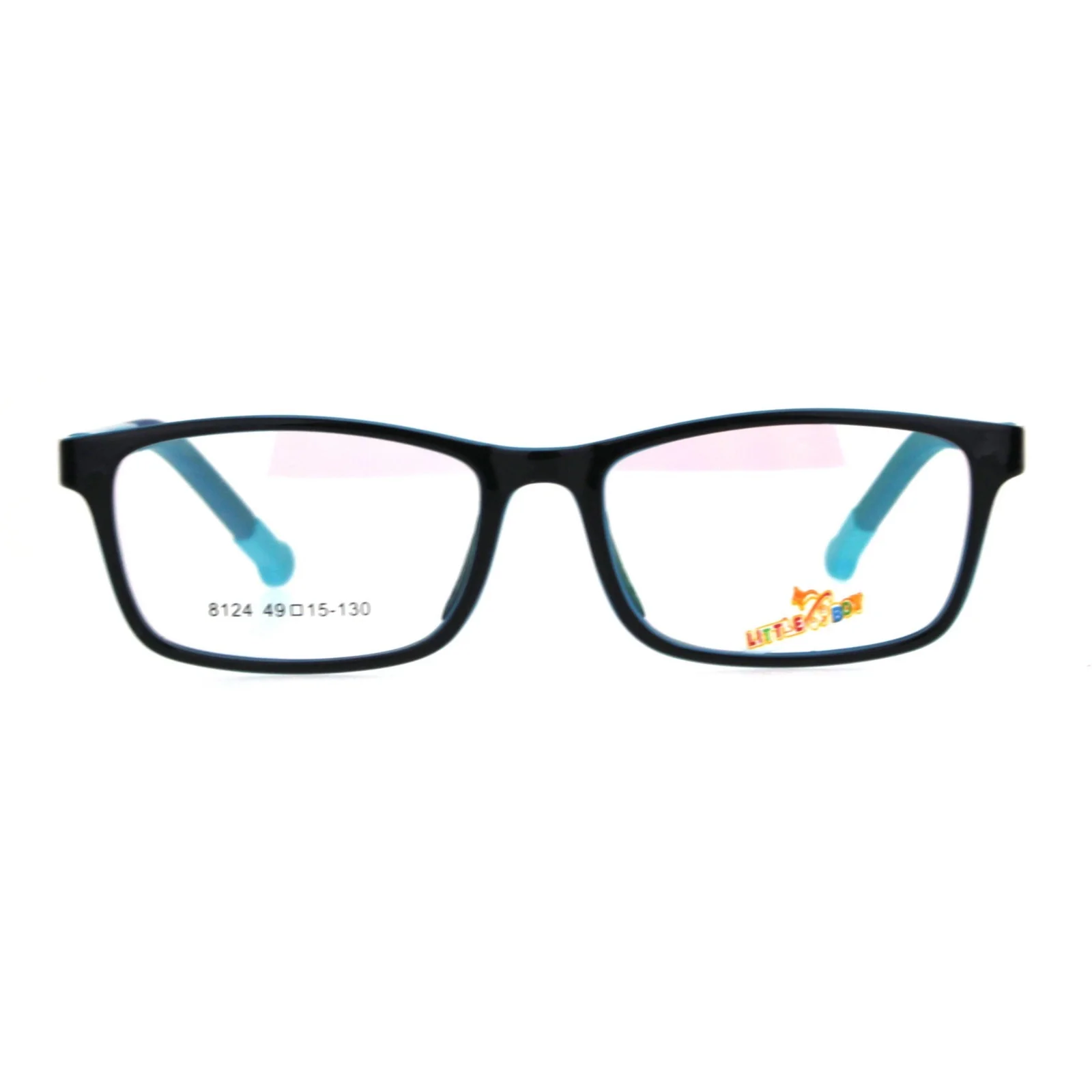Girls Indestructible Soft Plastic Optical Quality Rectangular Eyeglasses Frame 3
