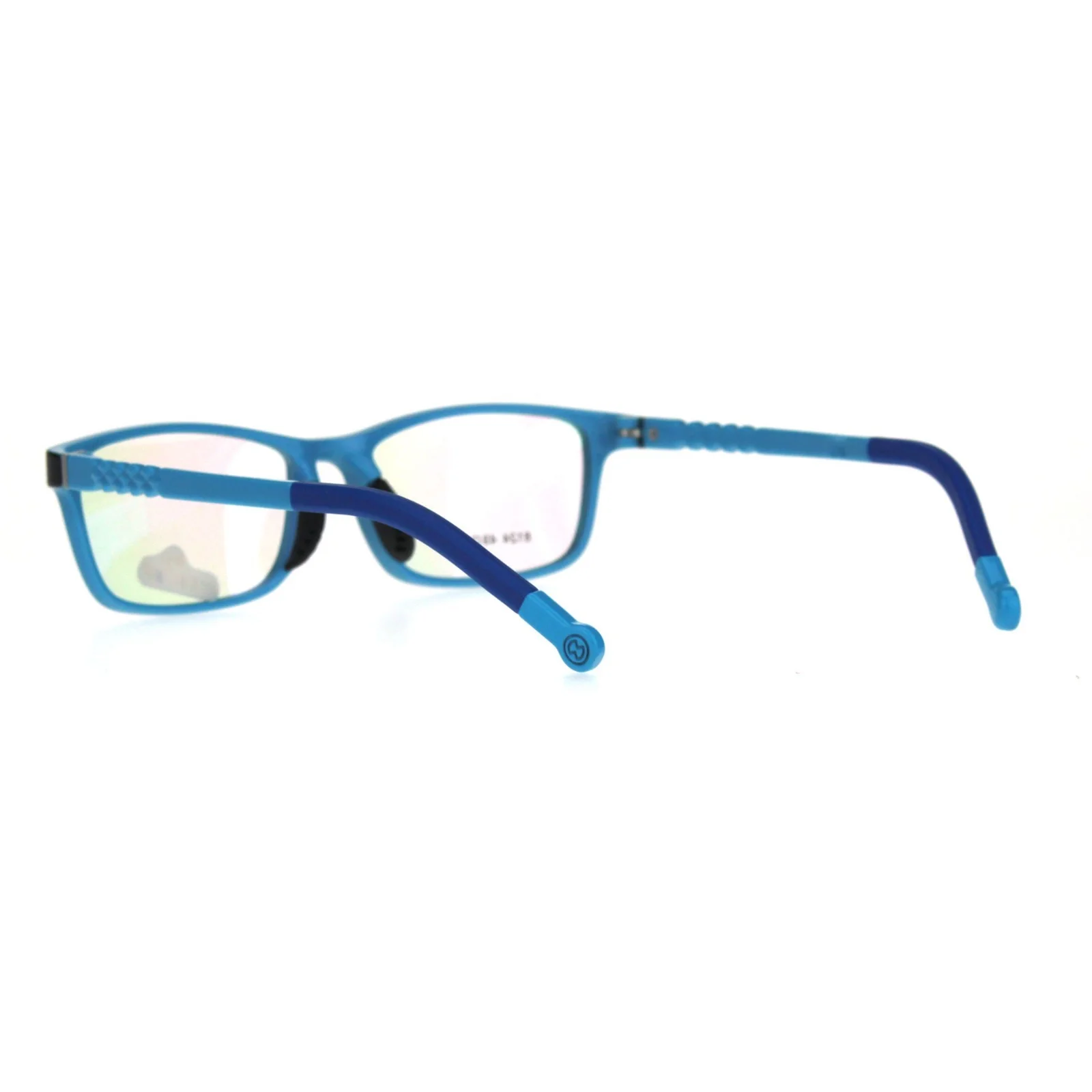 Girls Indestructible Soft Plastic Optical Quality Rectangular Eyeglasses Frame 4