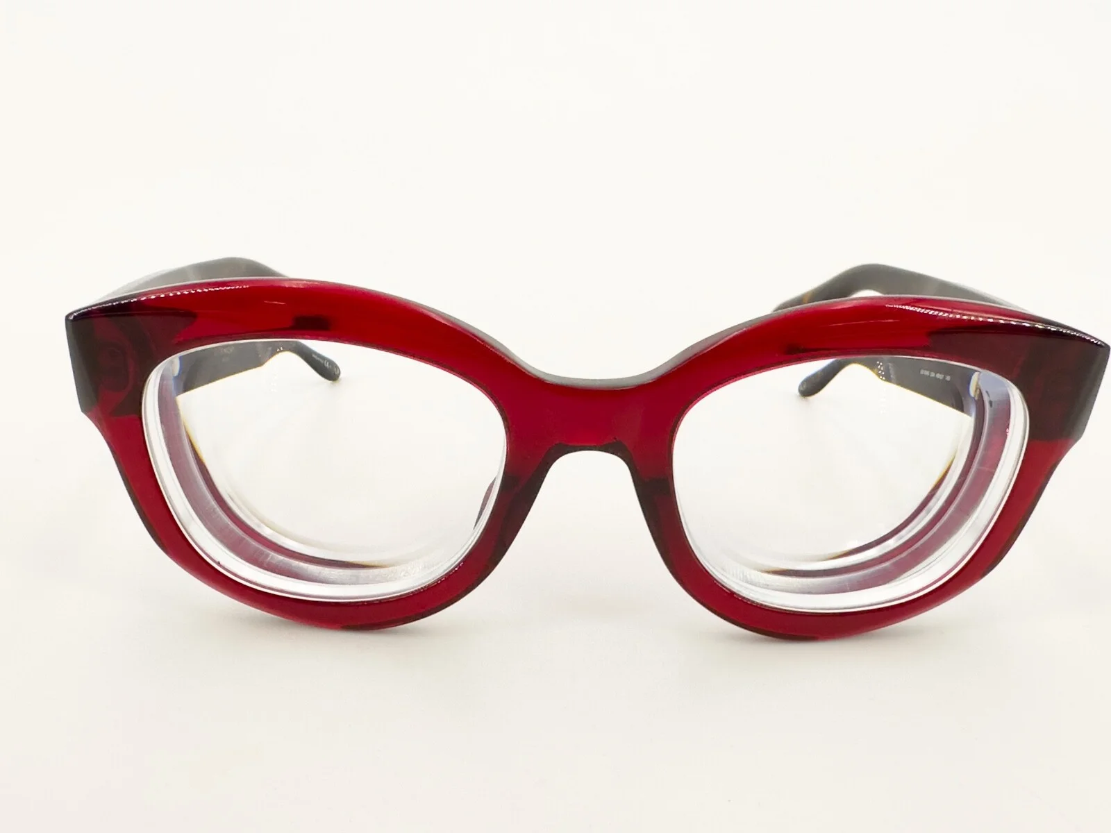 Givenchy GV 0049 Eyeglasses FRAMES C9A Clear Red 49[]21-145 Tortoise Brown H603 2