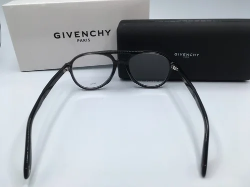 Givenchy GV0066 Unisex Grey Frame Demo Lens Aviator Eyeglasses 53MM 2