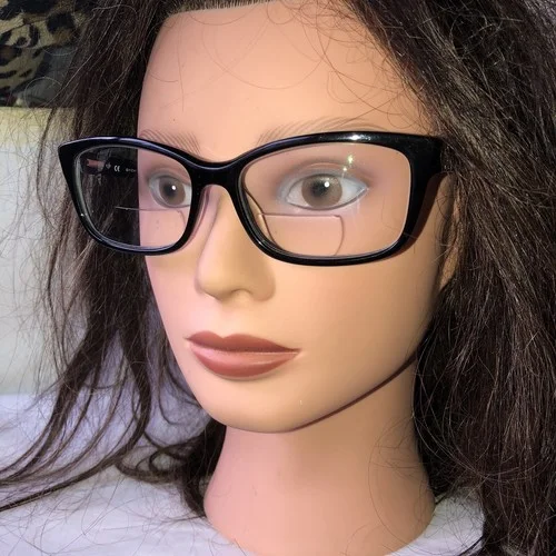 Givenchy VGV 898VN COL.700V Eyeglasses Frames Black Gold Rectangular 54-16-140