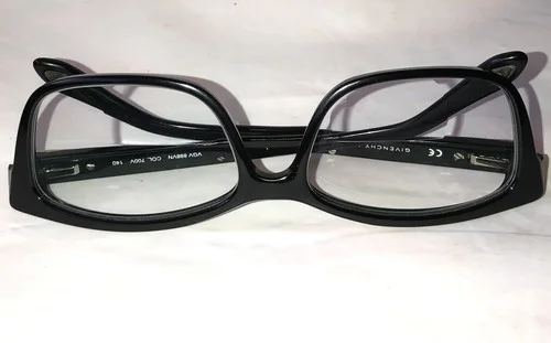 Givenchy VGV 898VN COL.700V Eyeglasses Frames Black Gold Rectangular 54-16-140 4