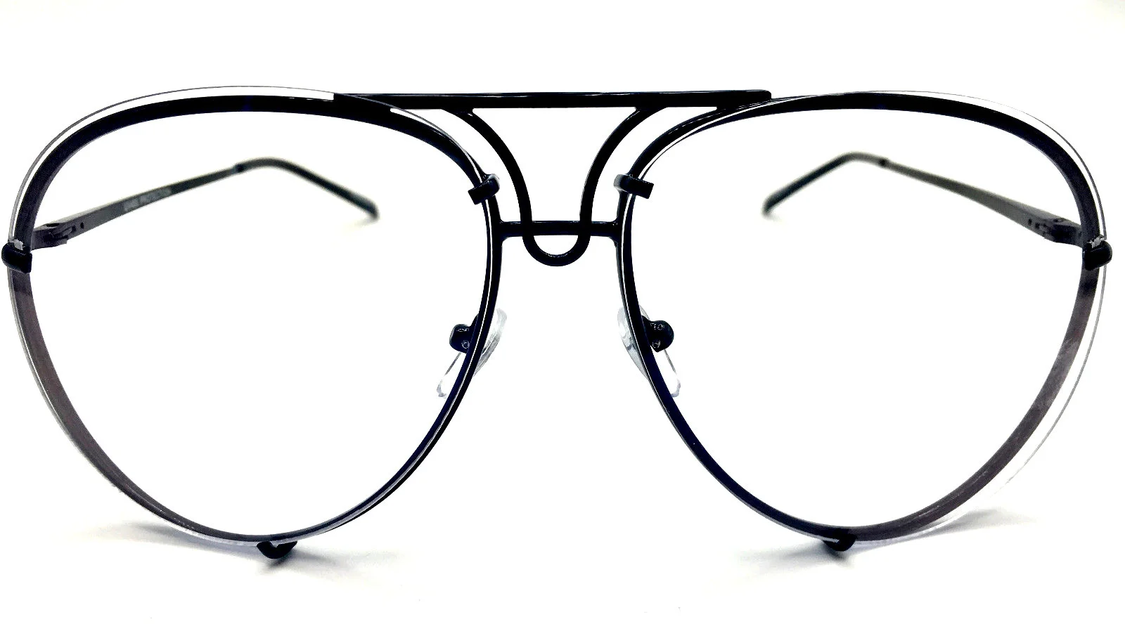 GLASSES Aviator Super Poshe Twirl Metal Design Frames Women EyeGlasses SHADZ