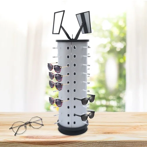 Glasses Frame Sunglasses Display Rack Eyeglass Stand 360°Rotating Display 40Pair