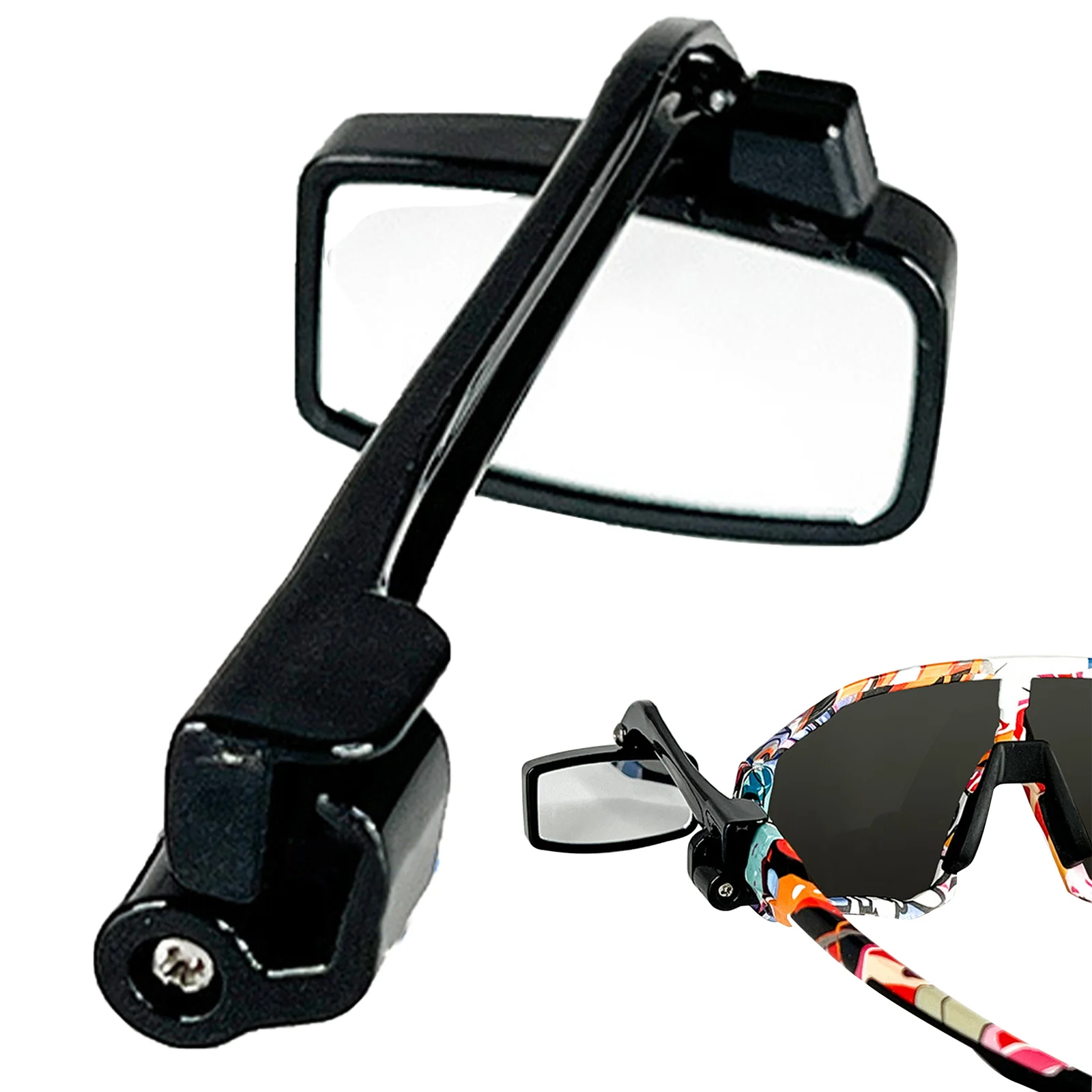Glasses Rear View Eyeglass Mount Outdoor for Bicycle Bike Riding Cycling