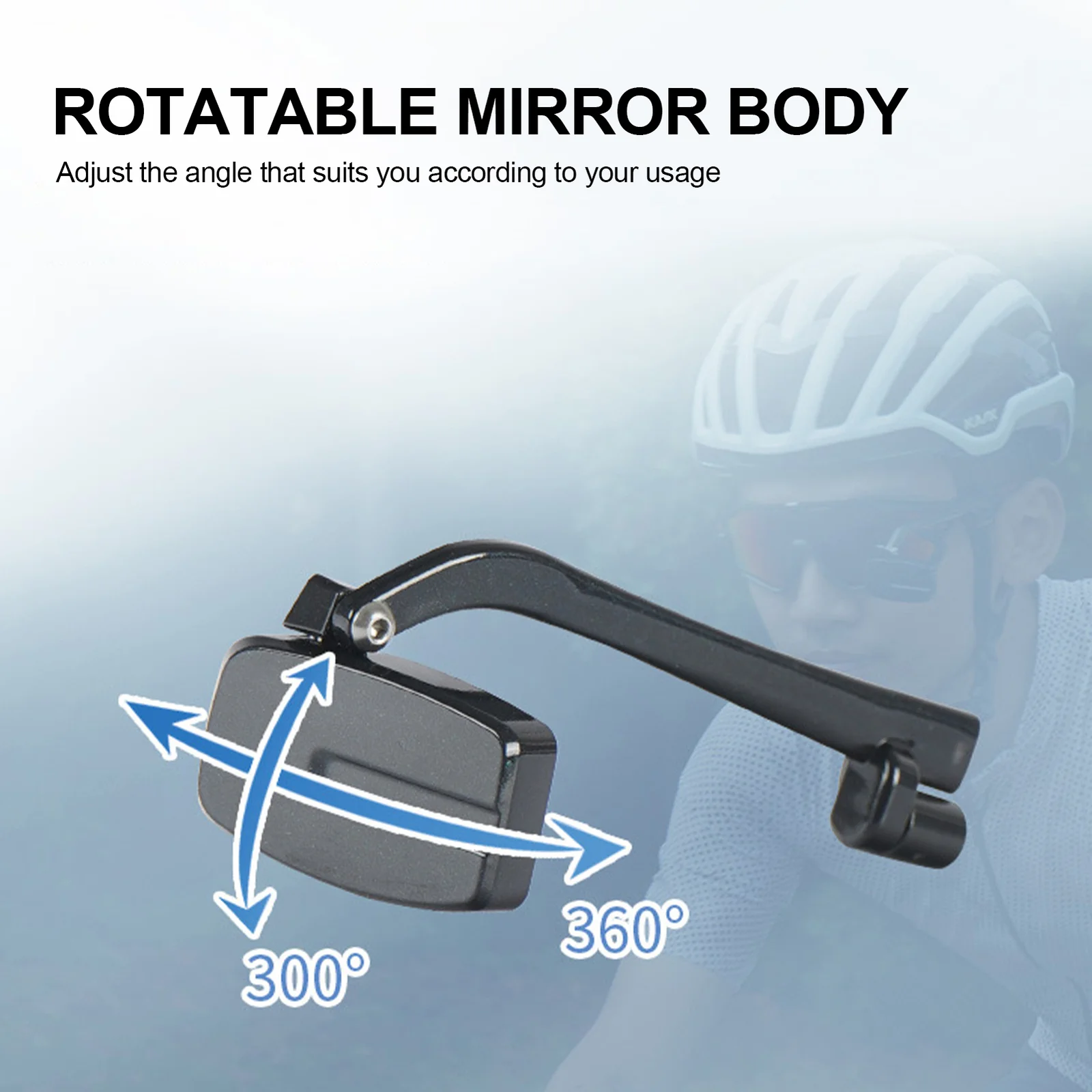 Glasses Rear View Eyeglass Mount Outdoor for Bicycle Bike Riding Cycling 4