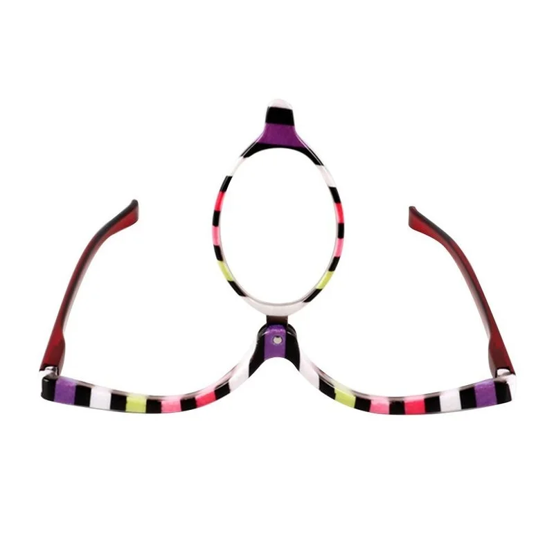 Glasses Rotating Makeup Reading Glasses Cosmetic Glasses Folding Eyeglasses 2