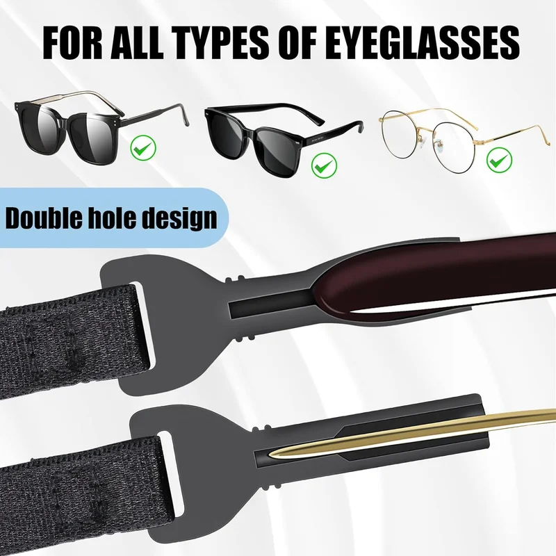 Glasses Strap Adjustable Eyeglasses Strap for Kids Men and Women Sunglasses Rope 4