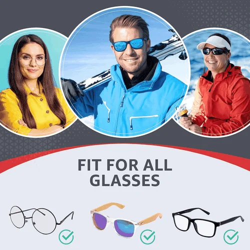 Glasses Strap Eyeglass Holder Band No Tail Strap for Sports M Size 13 inch 2 Pcs 3
