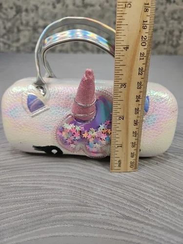 Glitter Unicorn Sunglasses/ Eyeglass Case 4