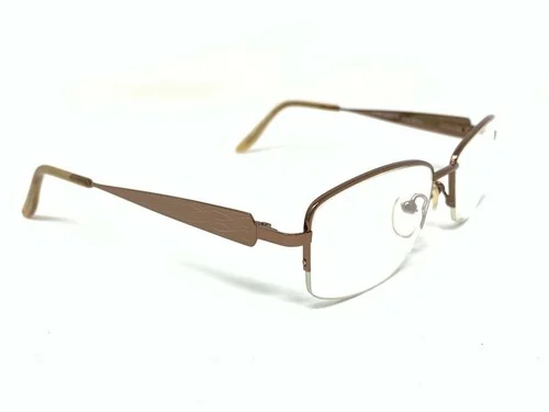 Global Optique Eyeglasses Frames USA LP 198 52 Shiny Brown 53 [] 16 135 2