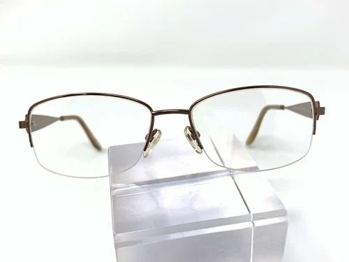 Global Optique Eyeglasses Frames USA LP 198 52 Shiny Brown 53 [] 16 135 3