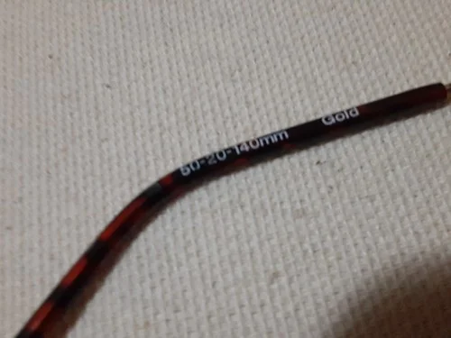 Global Optique Private Collection R7040 Gold Eyeglasses. 50-20-140 4