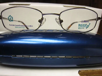 GLOBAL RELEAF EYEGLASS FRAMES Style DENALI in BRONZE 47-18-140 GLOBAL Case